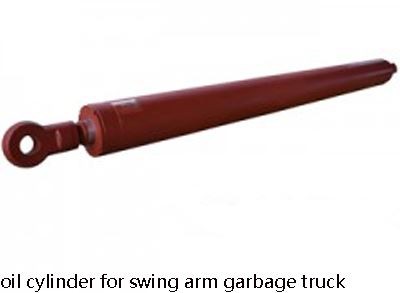 oil cylinder for swing arm garbage truck