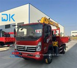 Tovornjak s 3,6-metrsko medosno razdaljo in 6,3-tonskim žerjavom s 4-delno roko